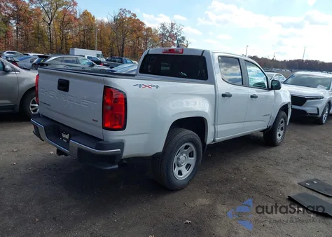 2021 Chevrolet Colorado 4Wd Short Box Wt from USA, damaged, VIN 1GCGTBEN6M1129902